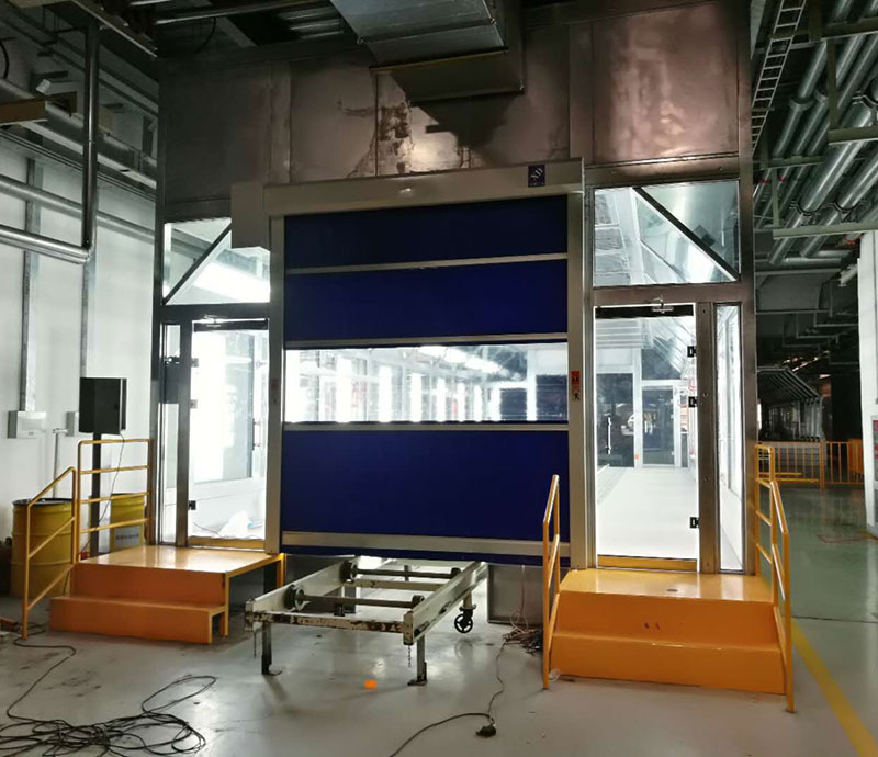 快速卷帘门电机 pvc快速卷帘门